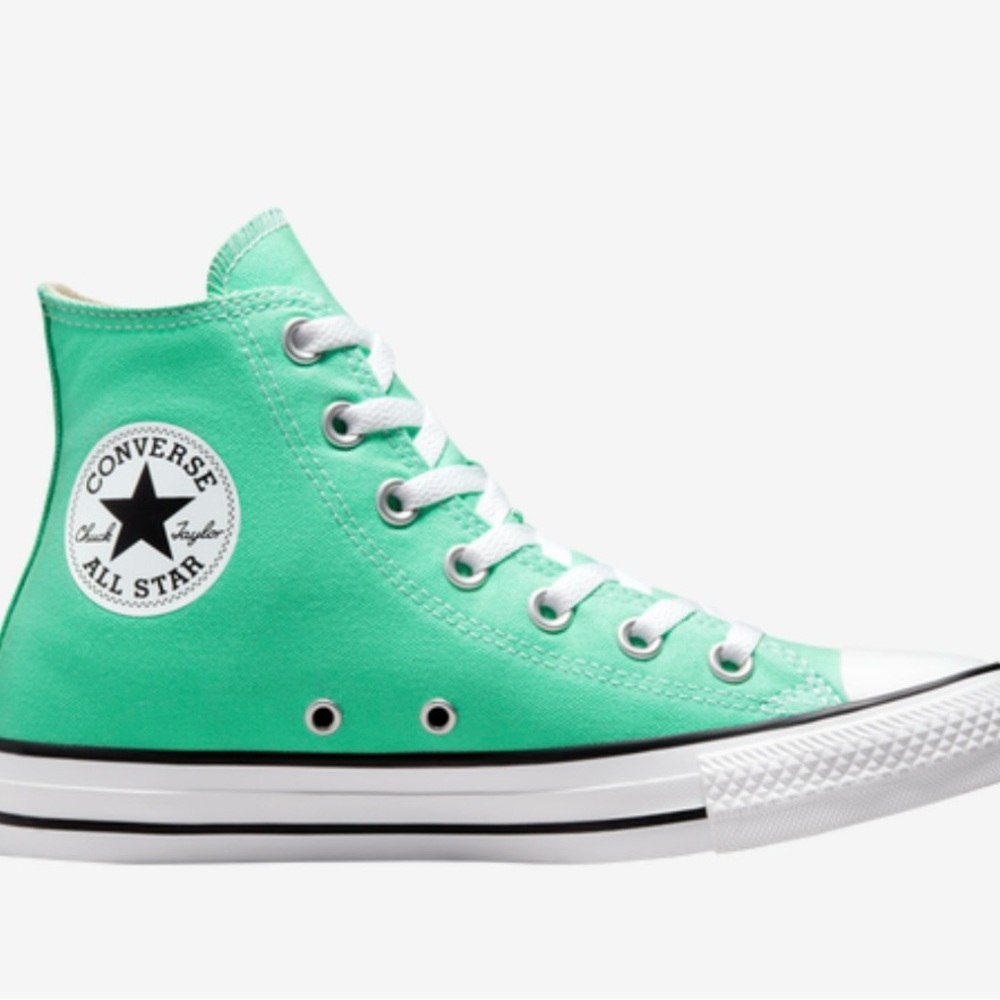 Converse Chuck Taylor All Star High Cyber Teal Women/Men Skate Shoes A03796F - Picture 1 of 5